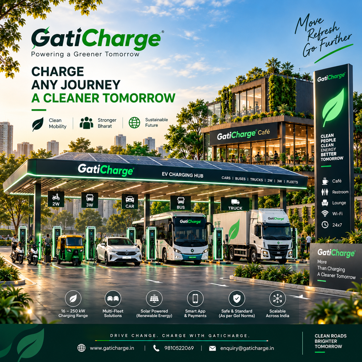 Modern charging hub